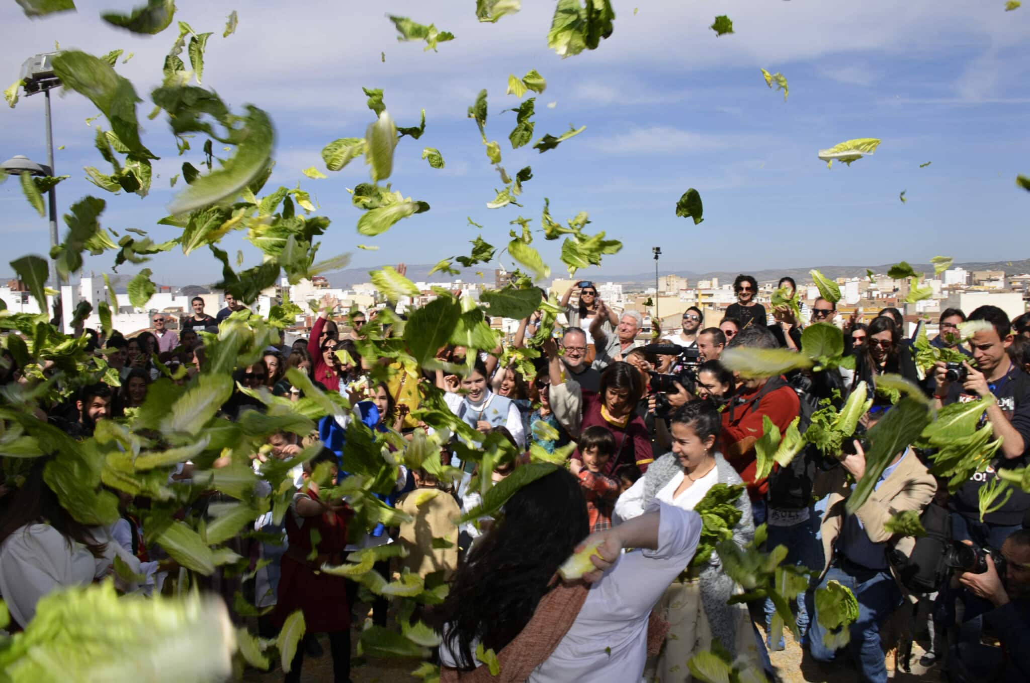 Batalla de las lechugas. Villena