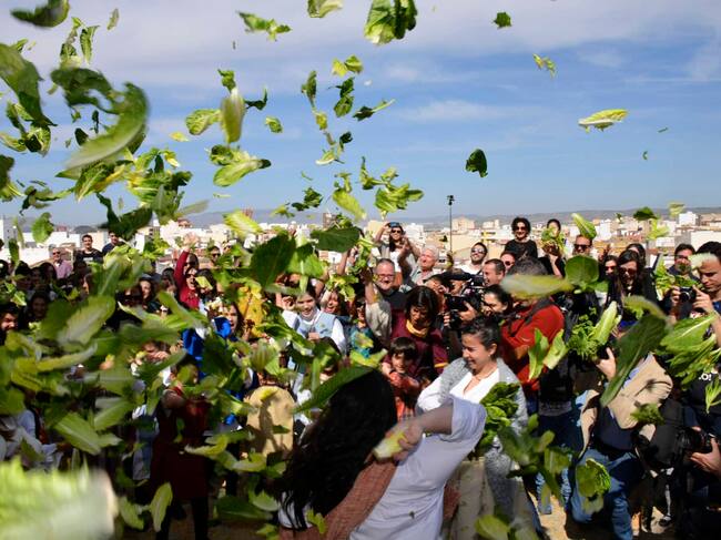Batalla de las lechugas. Villena