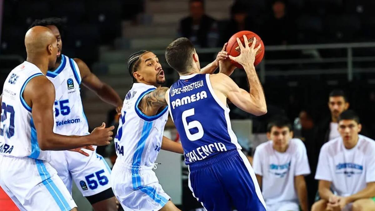 El Valencia Basket es el único equipo que se mantiene invicto en Eurocup (87-101)