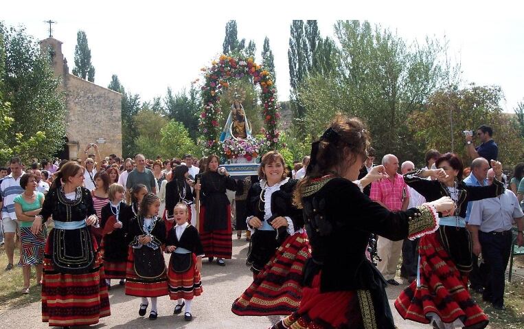 Imagen de la fiesta de la virgen de los Remedios, el 8 de septiembre en Peñaranda de Duero