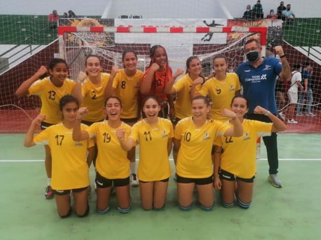Equipo cadete femenino del Puerto del Carmen.