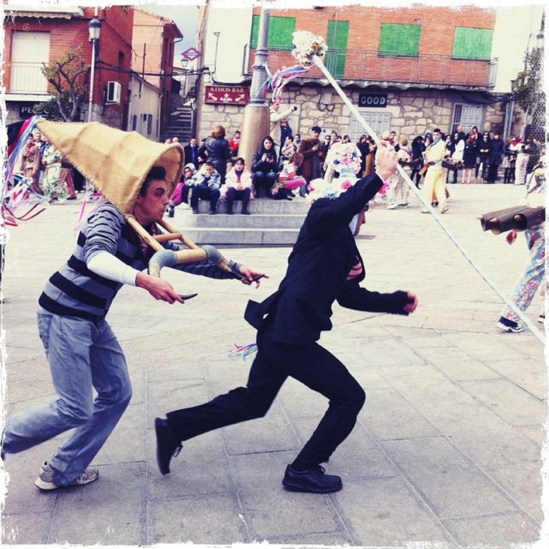 Fotografía de la Fiesta de la Vaquilla en Fresnedillas de la Oliva