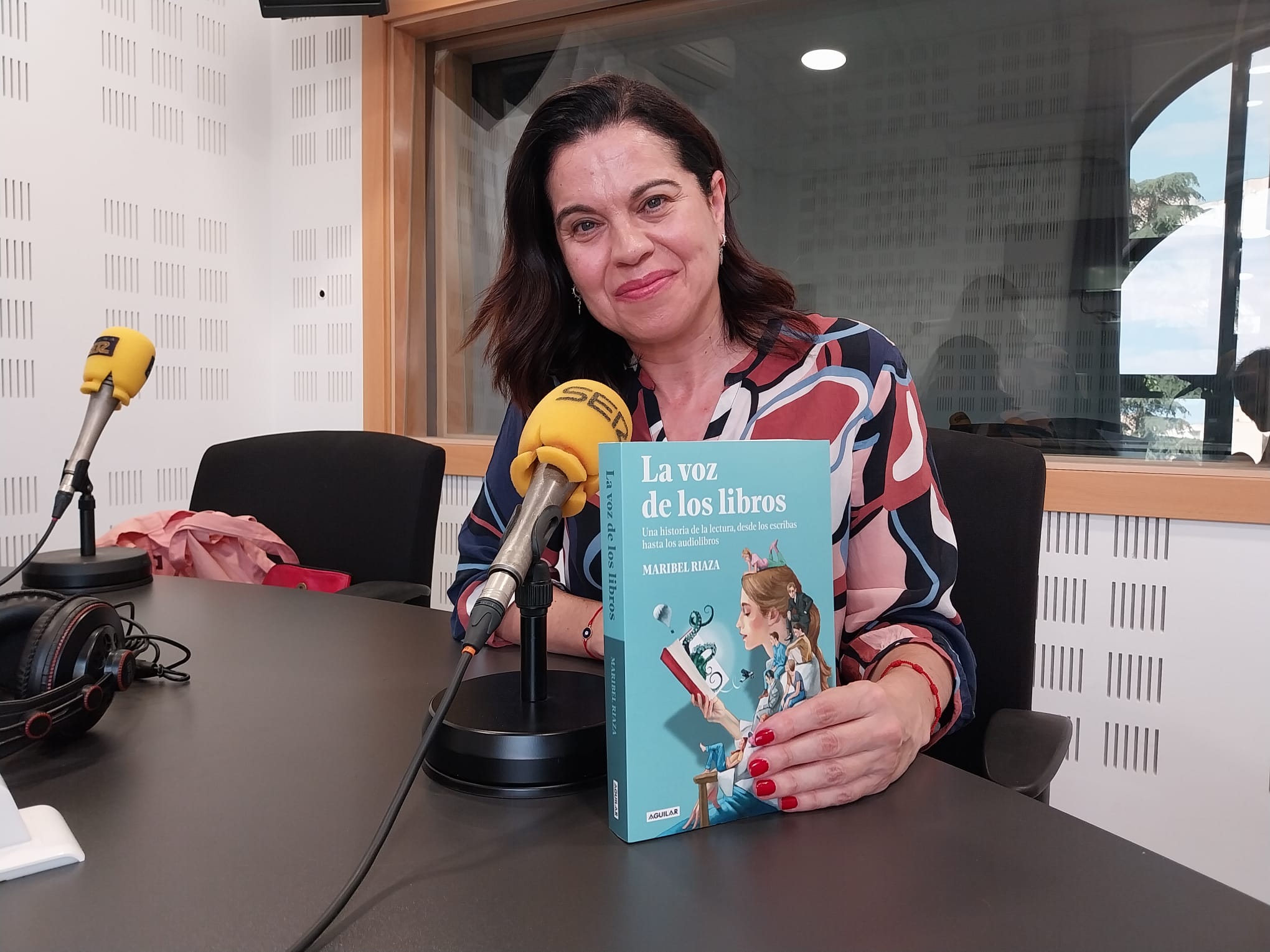 Maribel Riaza, autora de &#039;La voz de los libros&#039;