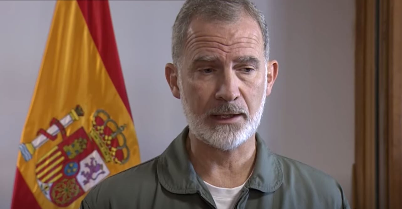 Felipe VI transmite su pésame a las familias de los fallecidos y su "desolación y preocupación" ante la "tragedia" de la DANA