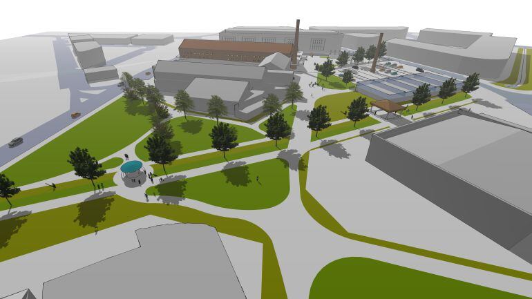 Así quedará el nuevo parque