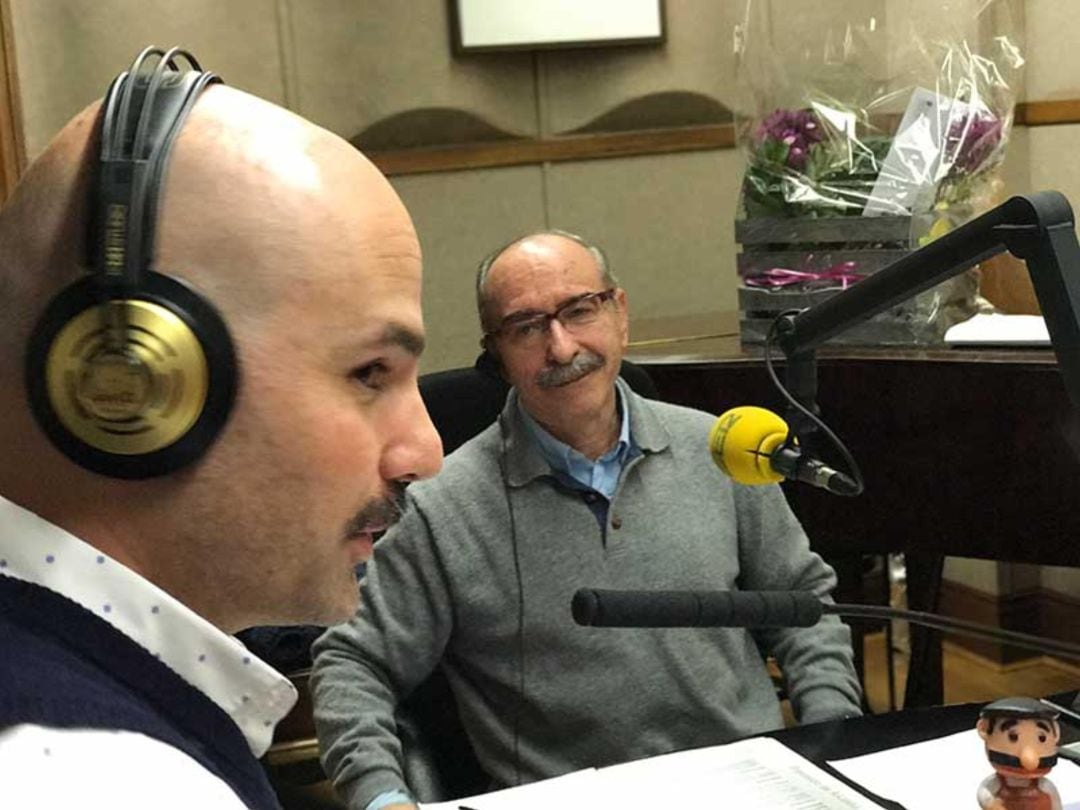 Daniel Muñoz en el último programa de Alfredo Matesanz en Radio Segovia