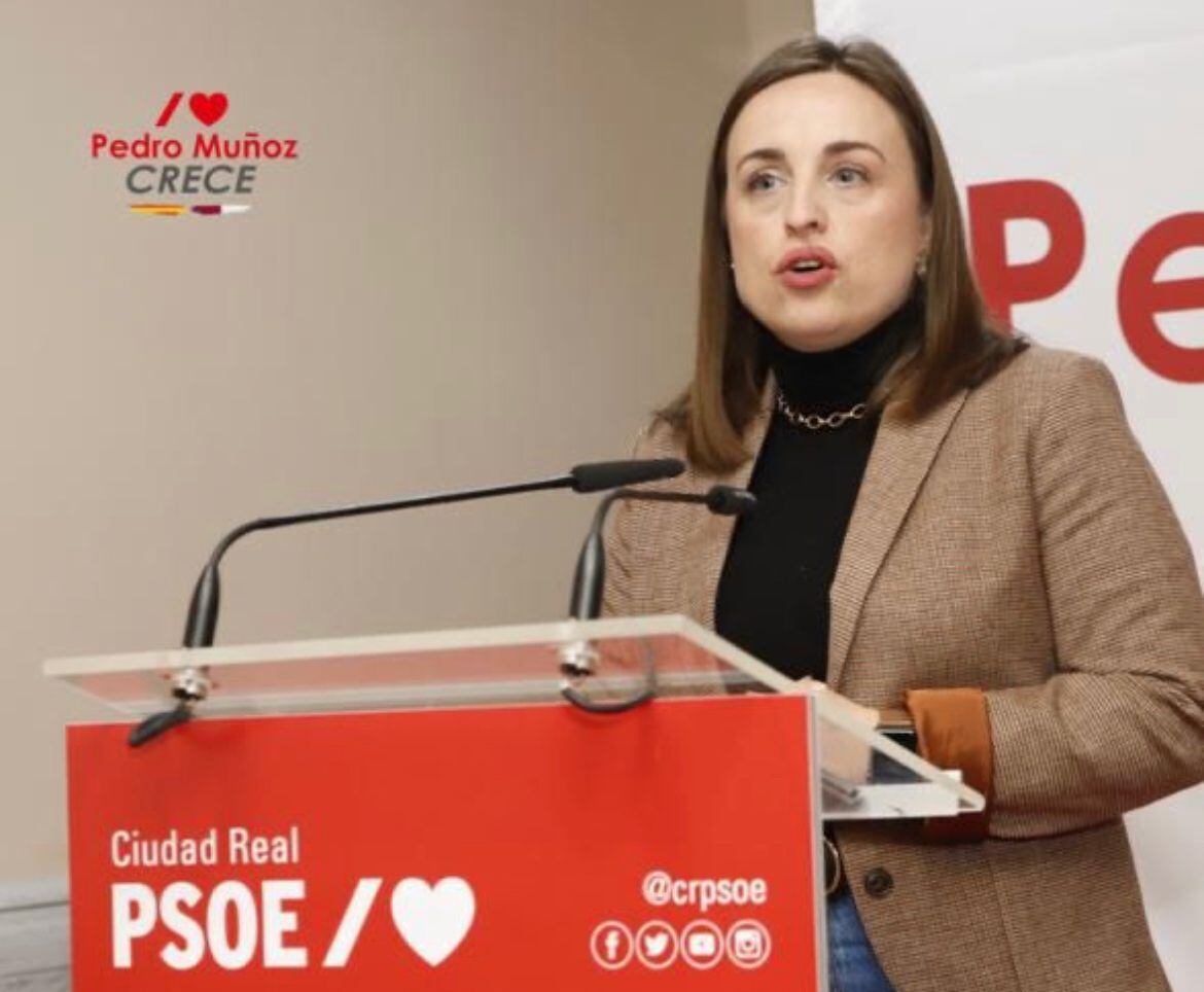 Raquel Casero, secretaria de organización del PSOE de Pedro Muñoz