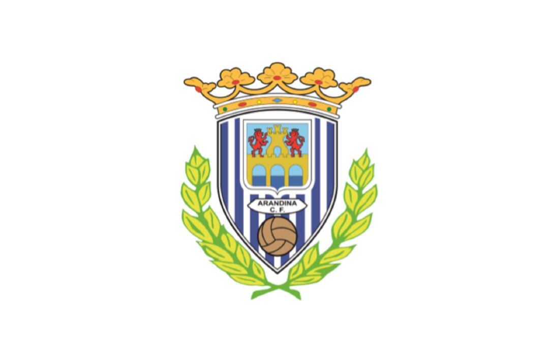 El escudo de la Arandina Club de Fútbol.