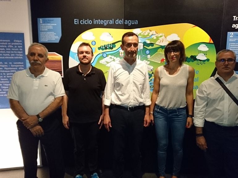 De izquierda a derecha: Miguel Ors, Antonio García, Carlos González, Patricia Maciá y Francisco Javier Prieto