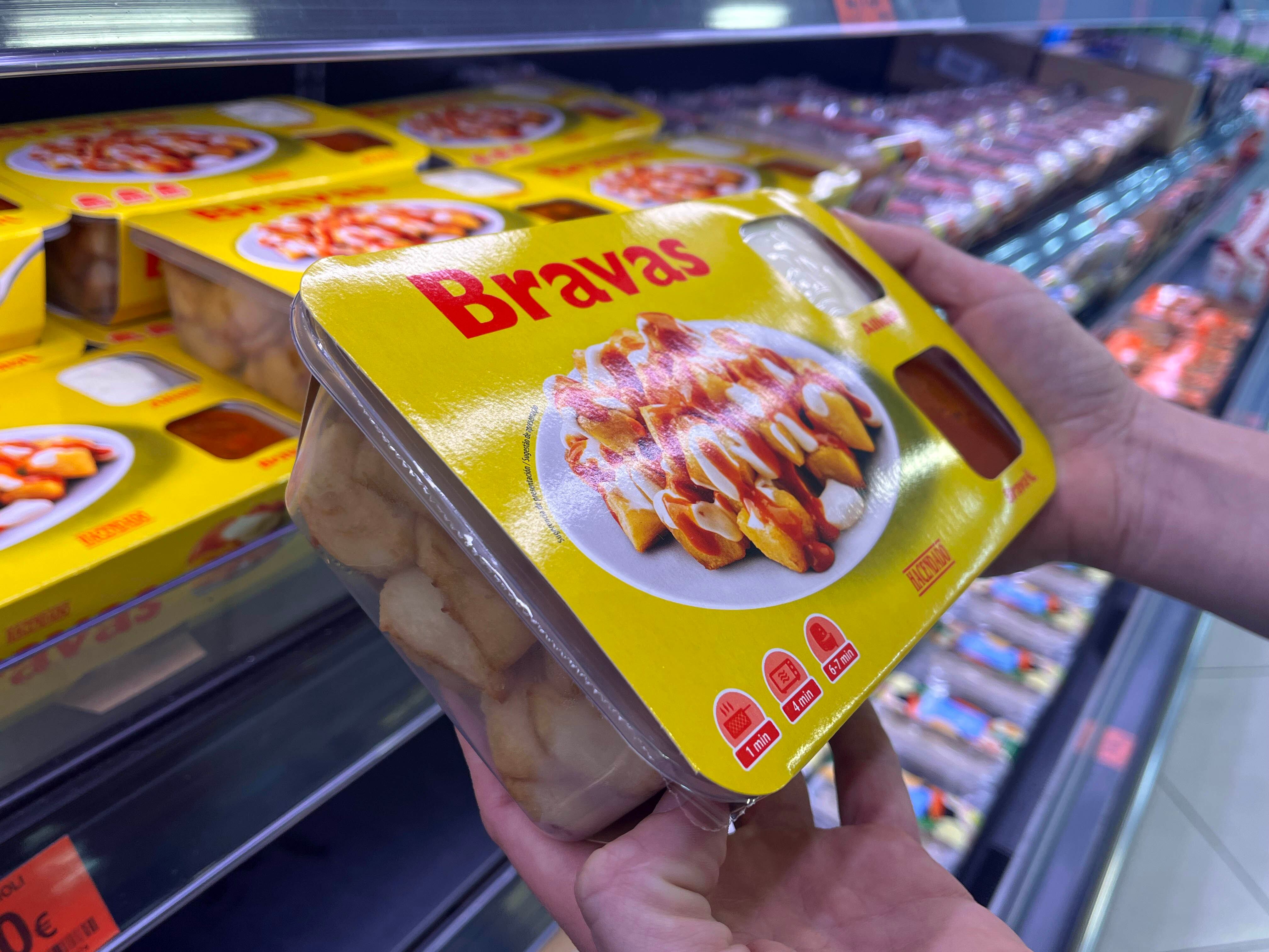 Las Patatas Bravas de Hacendado, en su nuevo envase.