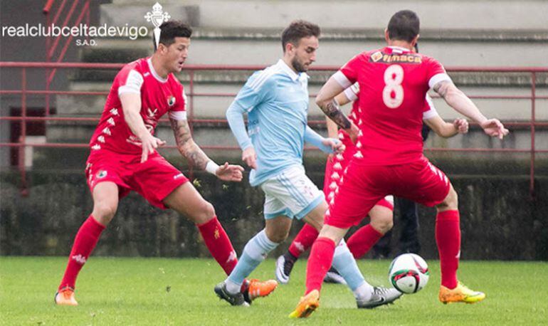 Los cacereños presionaron bien durante el partido