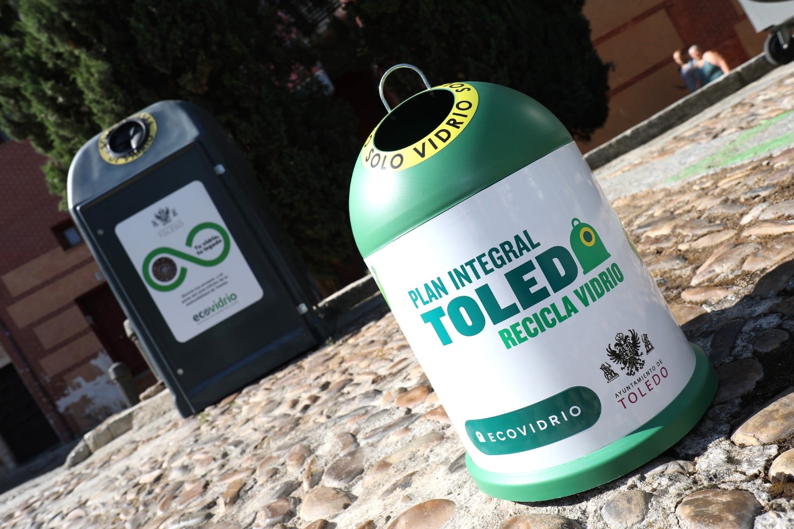 Nuevo plan de reciclaje de vidrio Ayuntamiento de Toledo y Ecovidrio