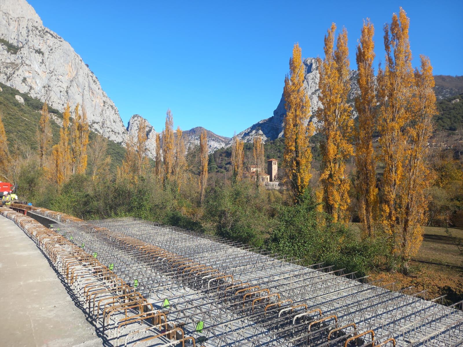 Trabajos desarrollados en el Desfiladero de la Hermida.