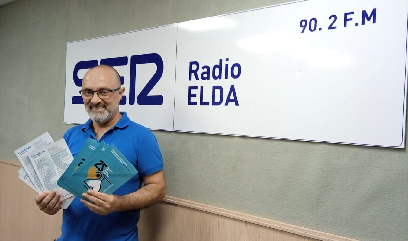 Pepe Payá, director del Festival Internacional de Guitarra José Tomás Villa de Petrer