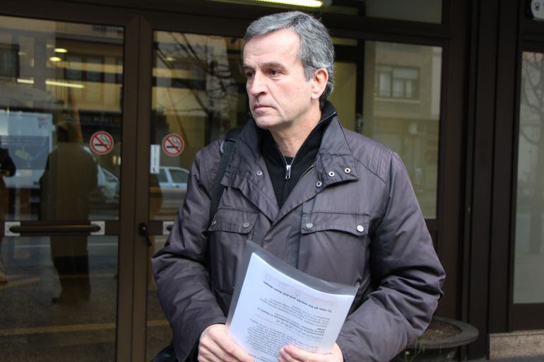 Eusebi Nomen, el dia que va presentar la querella contra Cinca