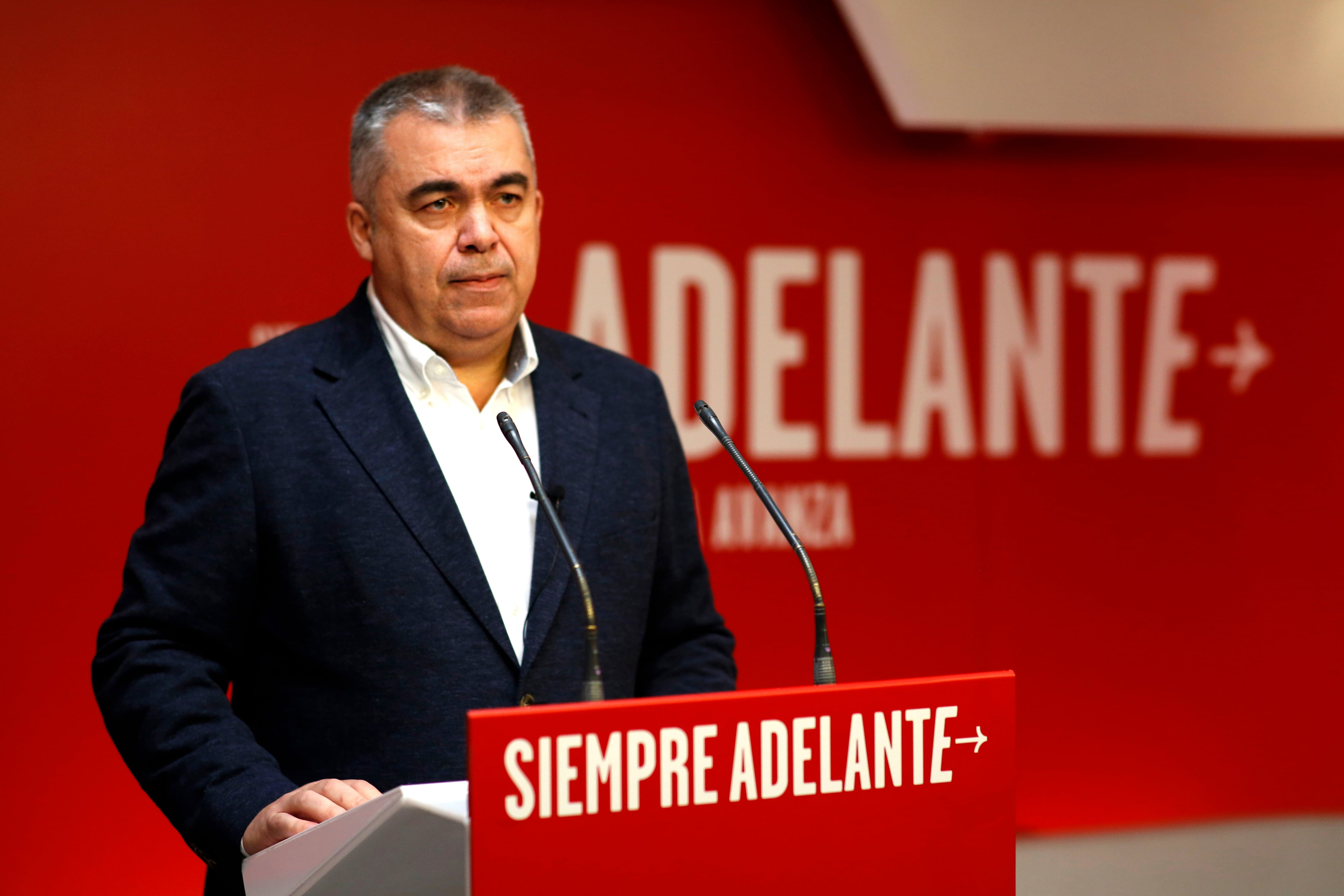 El exsecretario de Organización del PSOE, Santos Cerdán