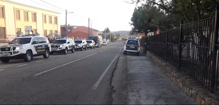 Dispositivo de busqueda de la Guardia Civil