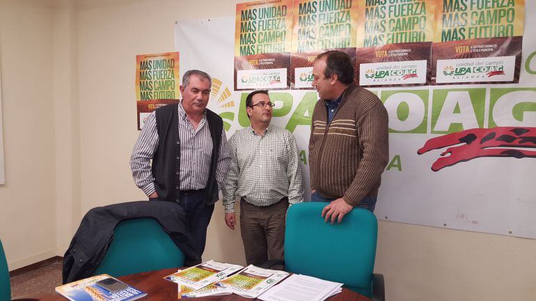 Representantes de la Alianza UPA COag presentan su candidatura a las elecciones al campo
