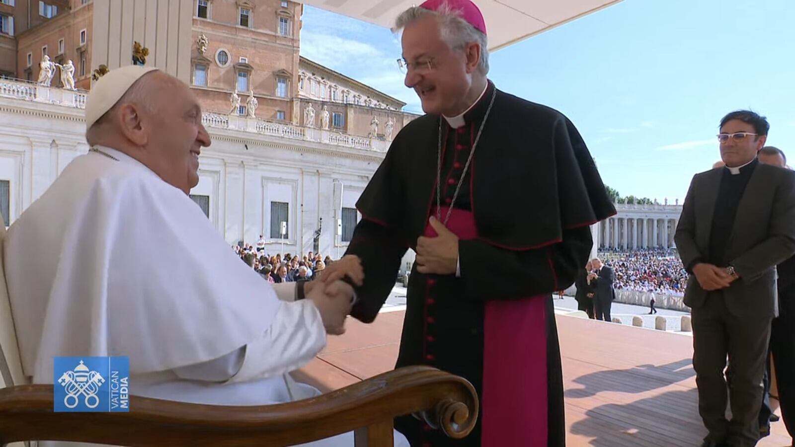 Audiència del Papa al Vaticà amb motiu dels 800 anys de la troballa de Canòlich.