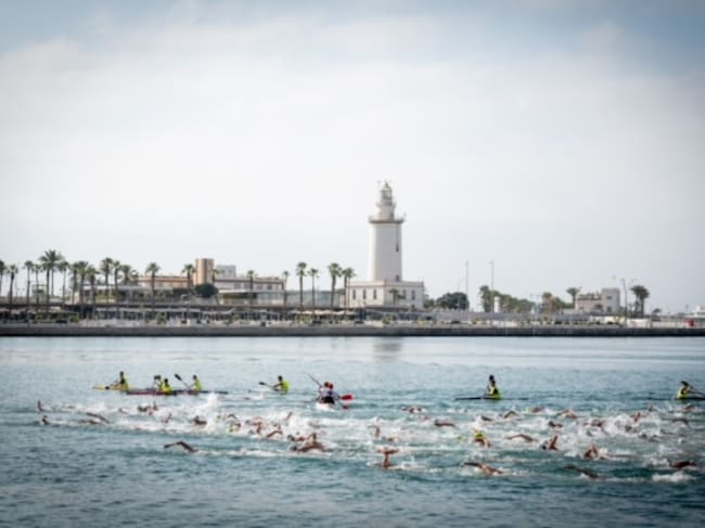 Travesía a Nado del puerto de Málaga/ Málaga