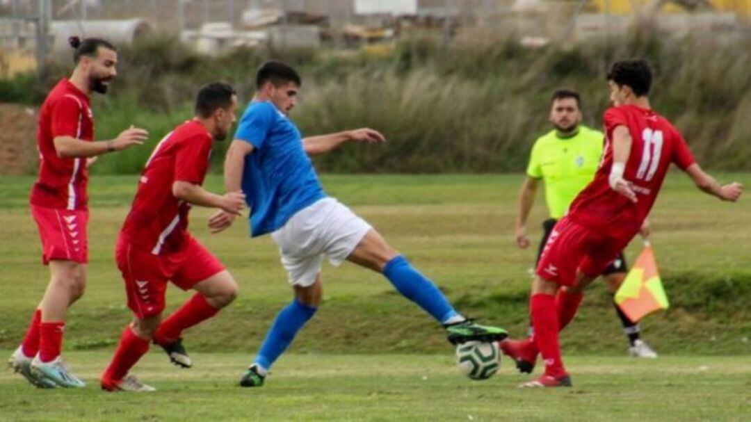 Imagen del partido disputado en El Puerto de Santa María