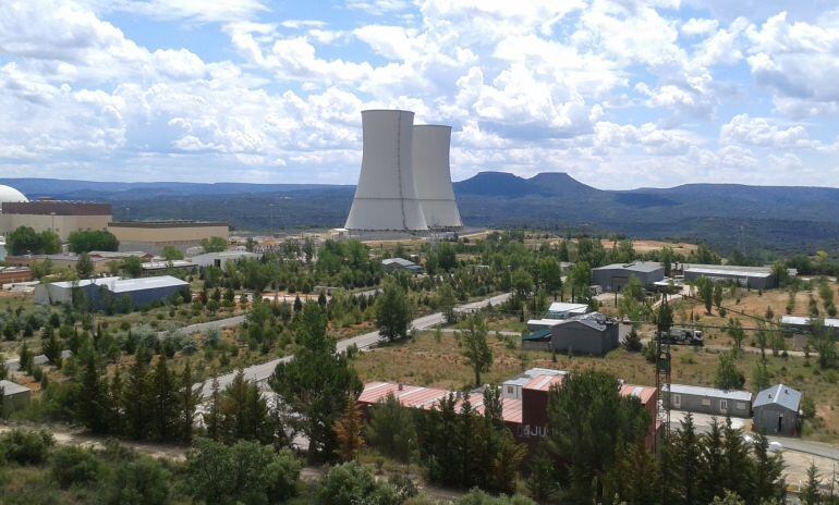 Vista de la Central Nuclear de Trillo