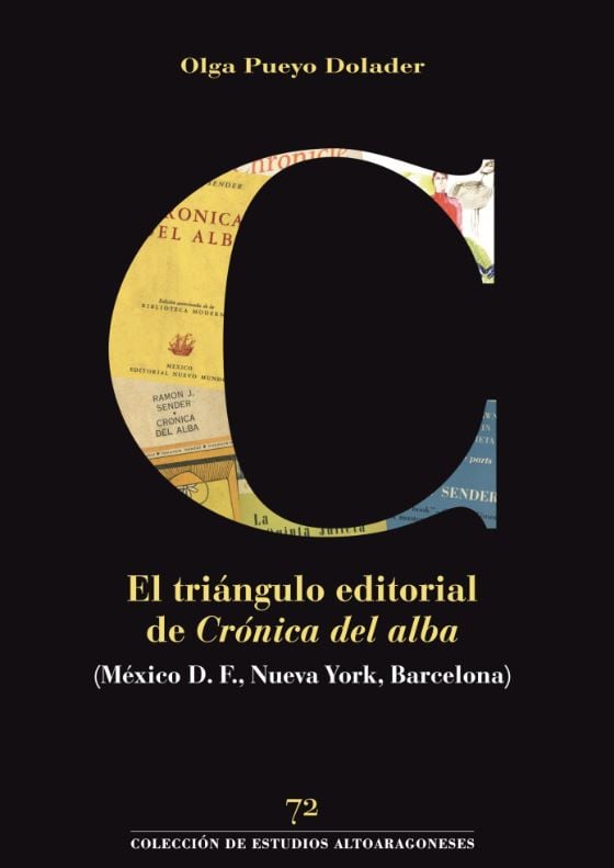 Portada del libro &quot;El triángulo editorial de Crónica del alba (México D.F., Nueva York, Barcelona)&quot;