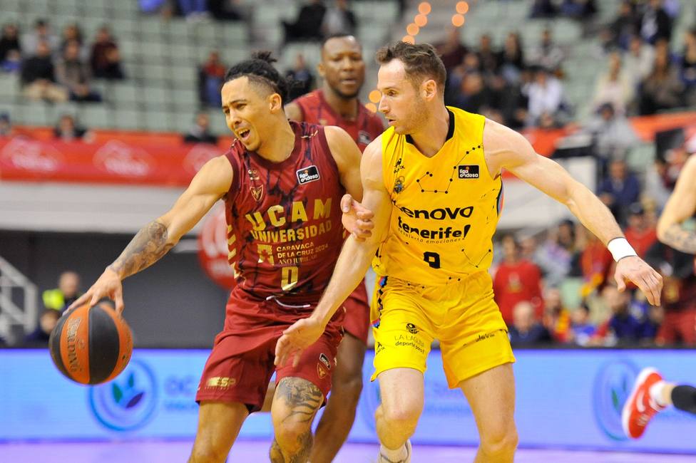 El Lenovo Tenerife y el UCAM se volverán a ver las caras en competición europea.