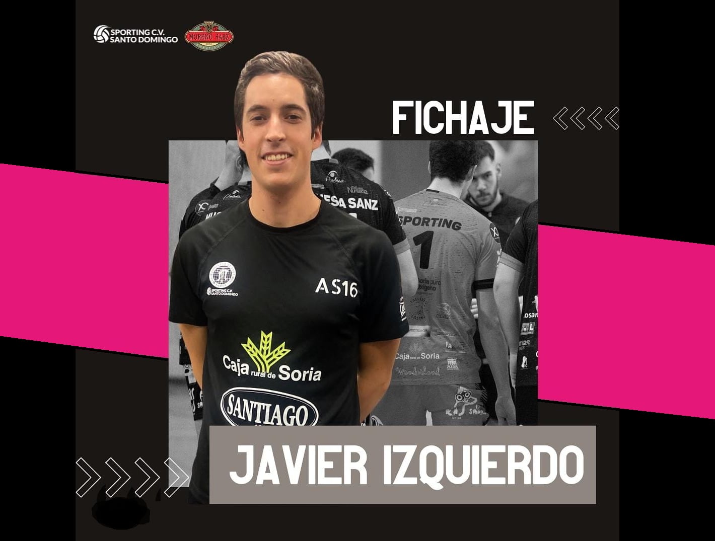 Javier Izquierdo, nuevo fichaje del Moreno Sáez Sporting.