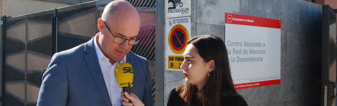 A pie de calle Madrid Oeste 05-02-2019 - Centro ocupacional en Parque Coímbra, Móstoles.