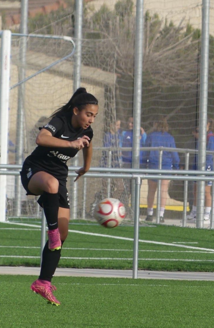 Paloma Garriga tiene facilidad para el gol