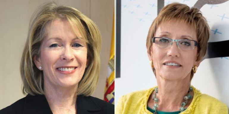 Elisa Robles (esquerra) i Eugenia Bieto