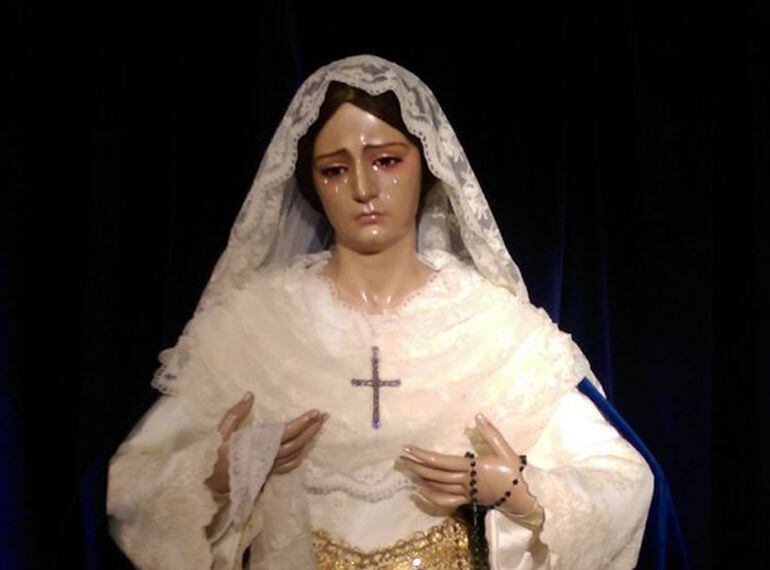 La Virgen de las Penas de Granada, tras la restauración por Álvarez Duarte
