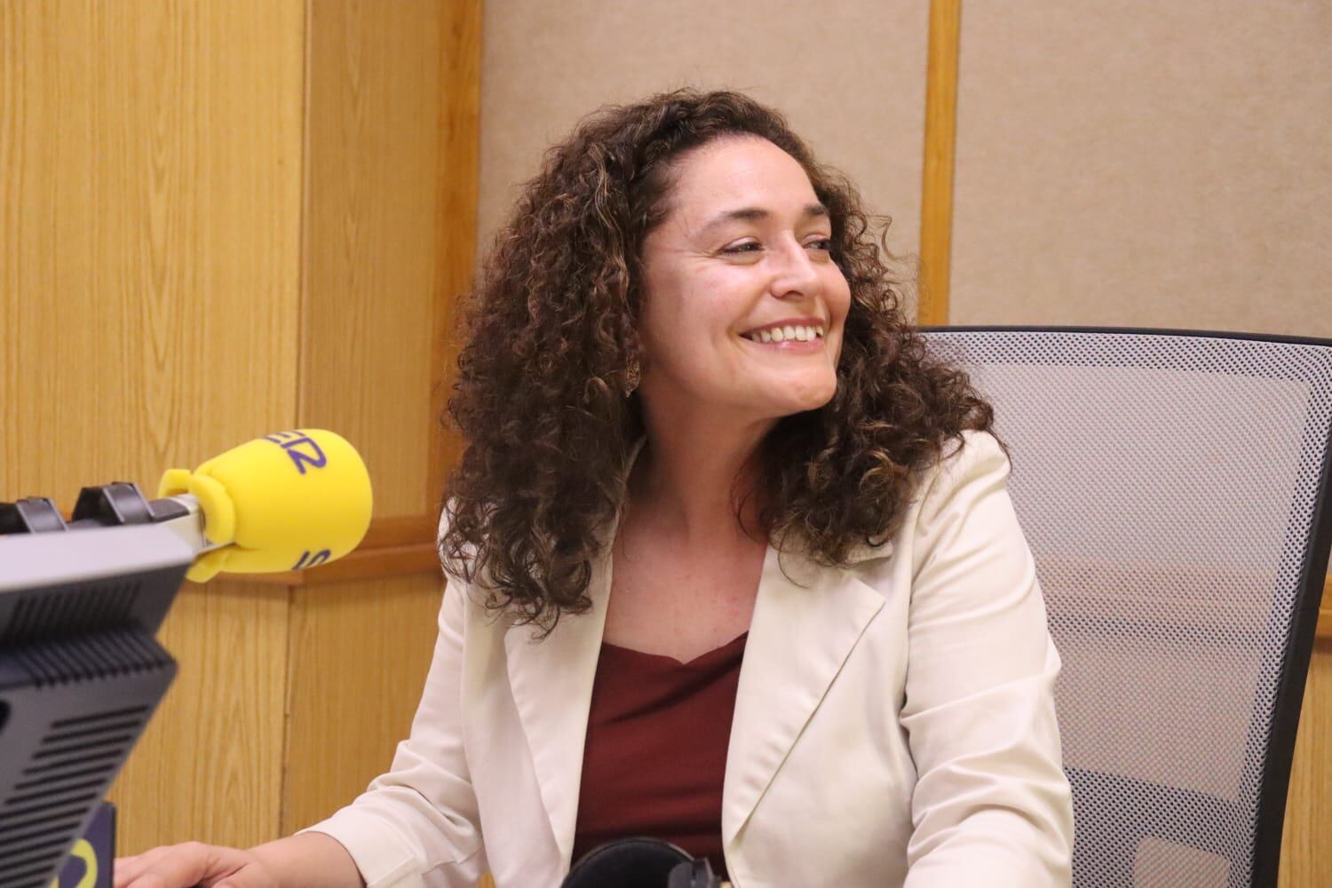 Inmaculada Nieto, candidata de la coalición Por Andalucía a las elecciones andaluzas