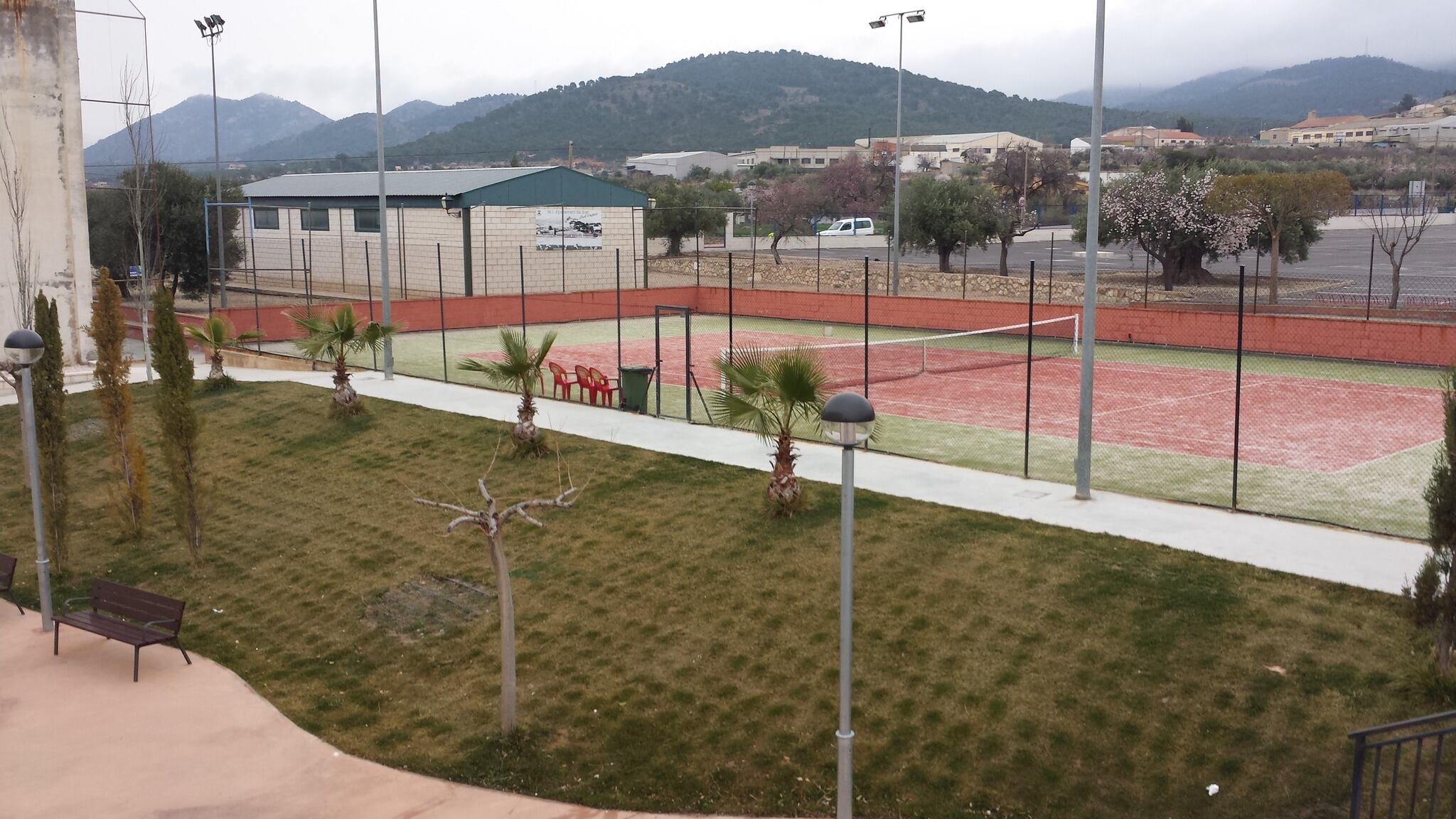 Instalaciones del polideportivo de Biar