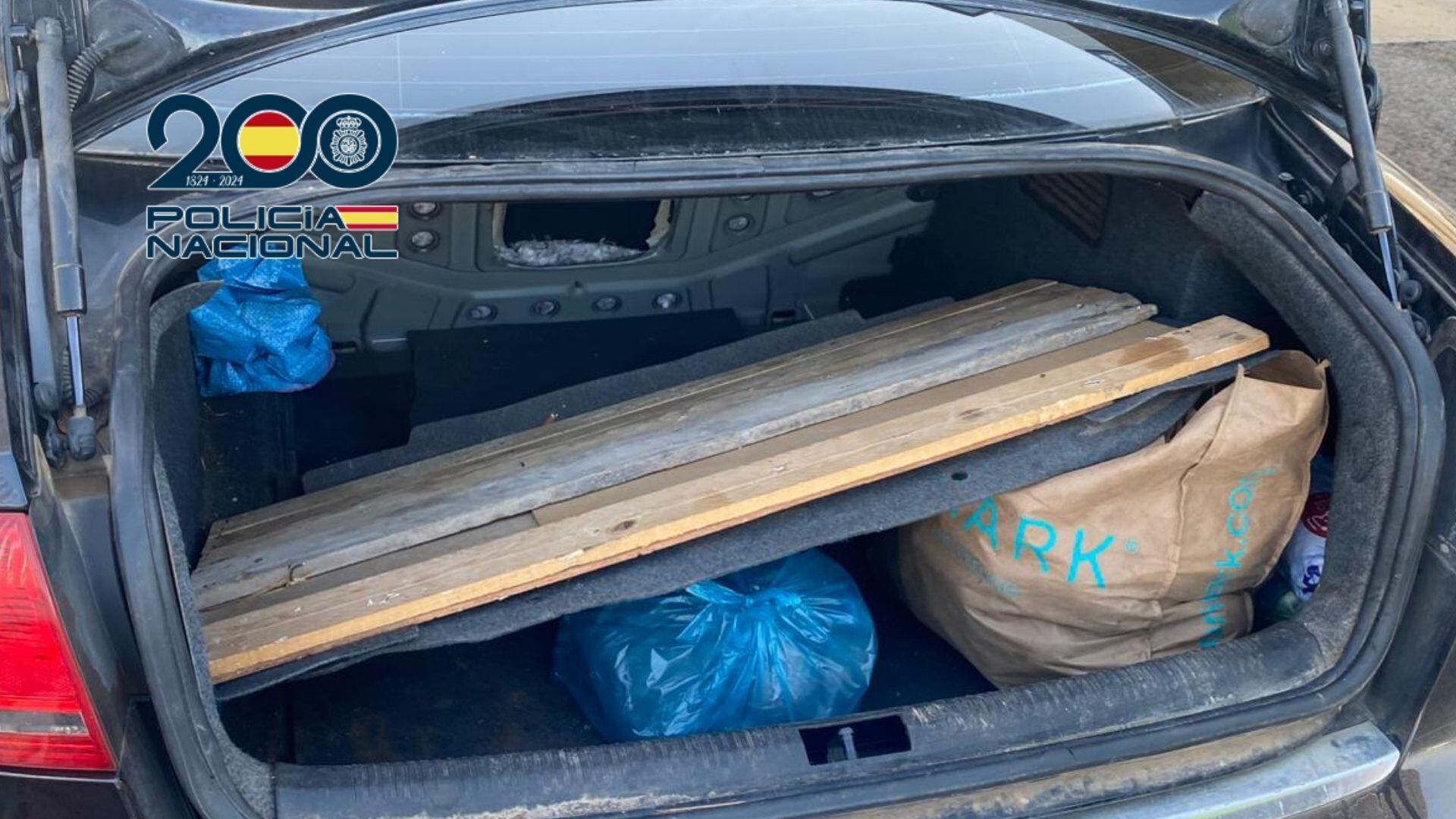 Lugar donde iba ubicado el menor