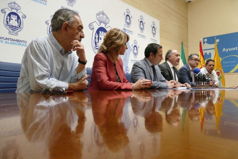 Un momento de la presentación el pasado mes de mayo del Concurso de Cante Jondo Antonio Mairena que mañana celebrará una preliminar en Algeciras.