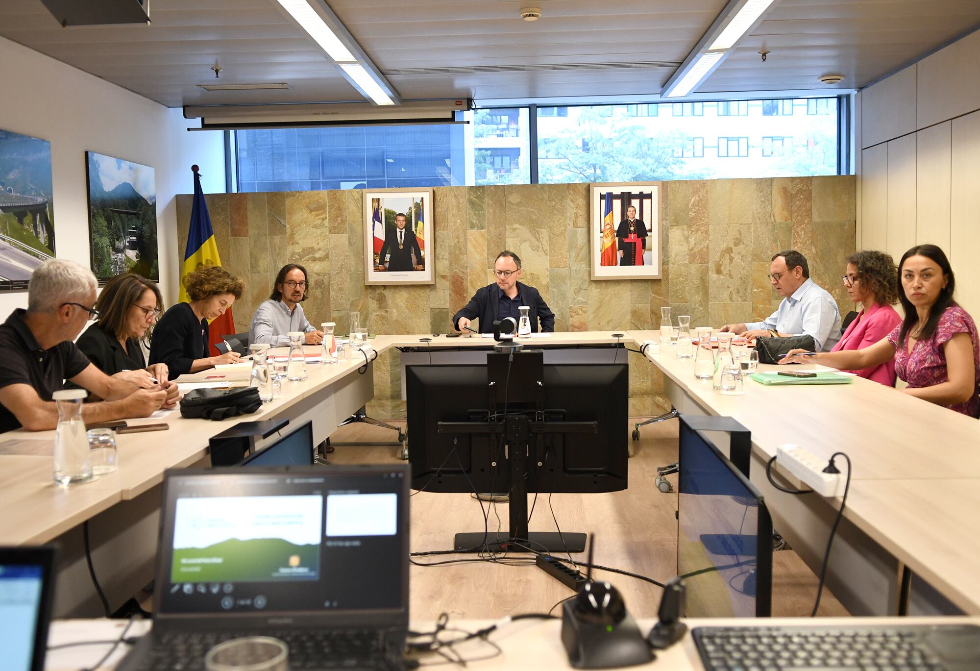 Una de les últimes reunions del pacte d'Estat per l'acord d'associació amb la UE