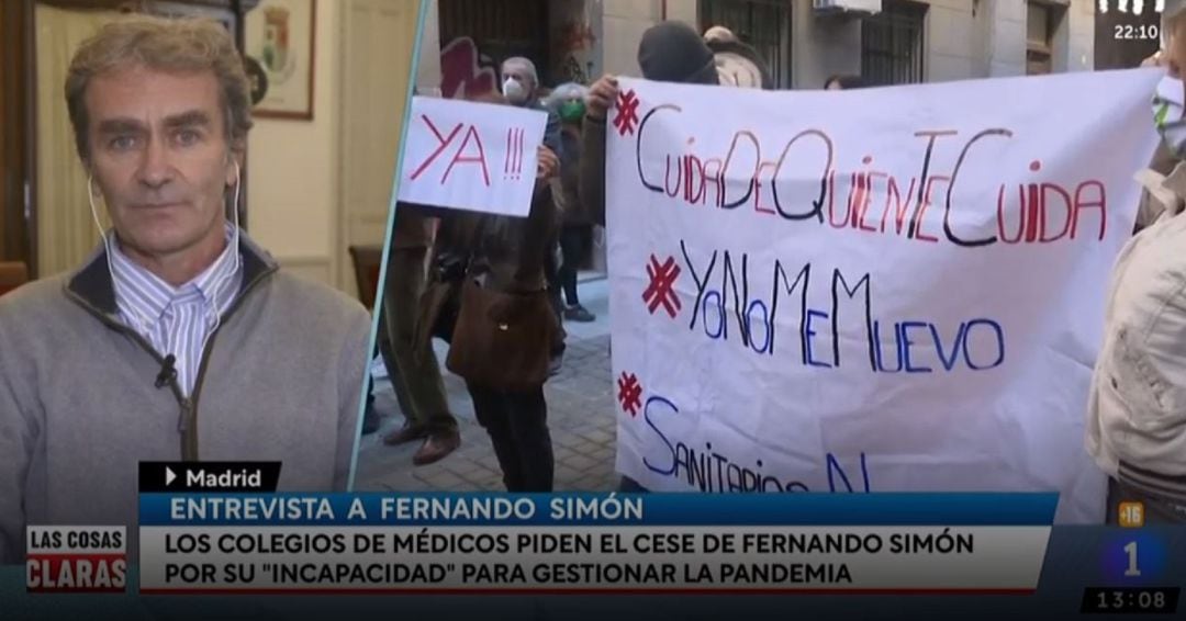 El director del Centro de Coordinación de Alertas y Emergencias Sanitarias, Fernando Simón, ha descartado dimitir.