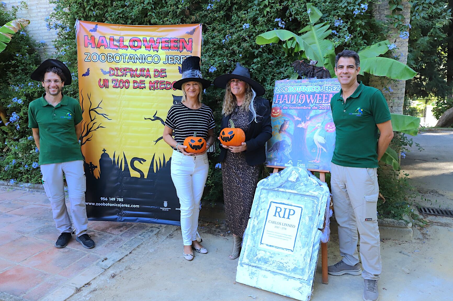 Presentación de las actividades de Halloween en el Zoobotánico de Jerez