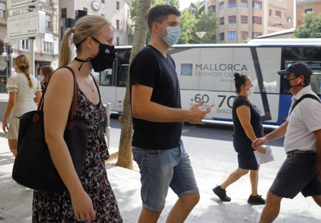 Imagen de una de las calles de Mallorca