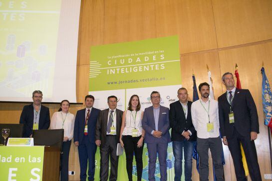 Participantes en la Jornada &quot;La planificación de la movilidad en las ciudades inteligentes&quot;