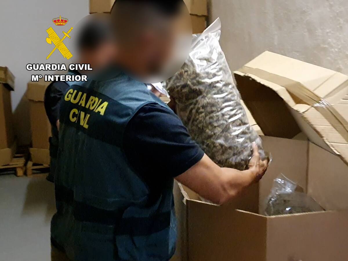 Vuelven a detener al propietario de la empresa involucrada en el mayor alijo de marihuana de España