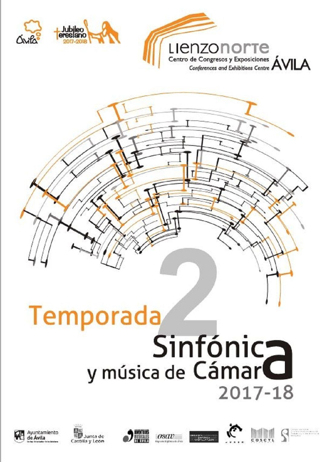 Cartel de la 2ª temporada  Sinfónica