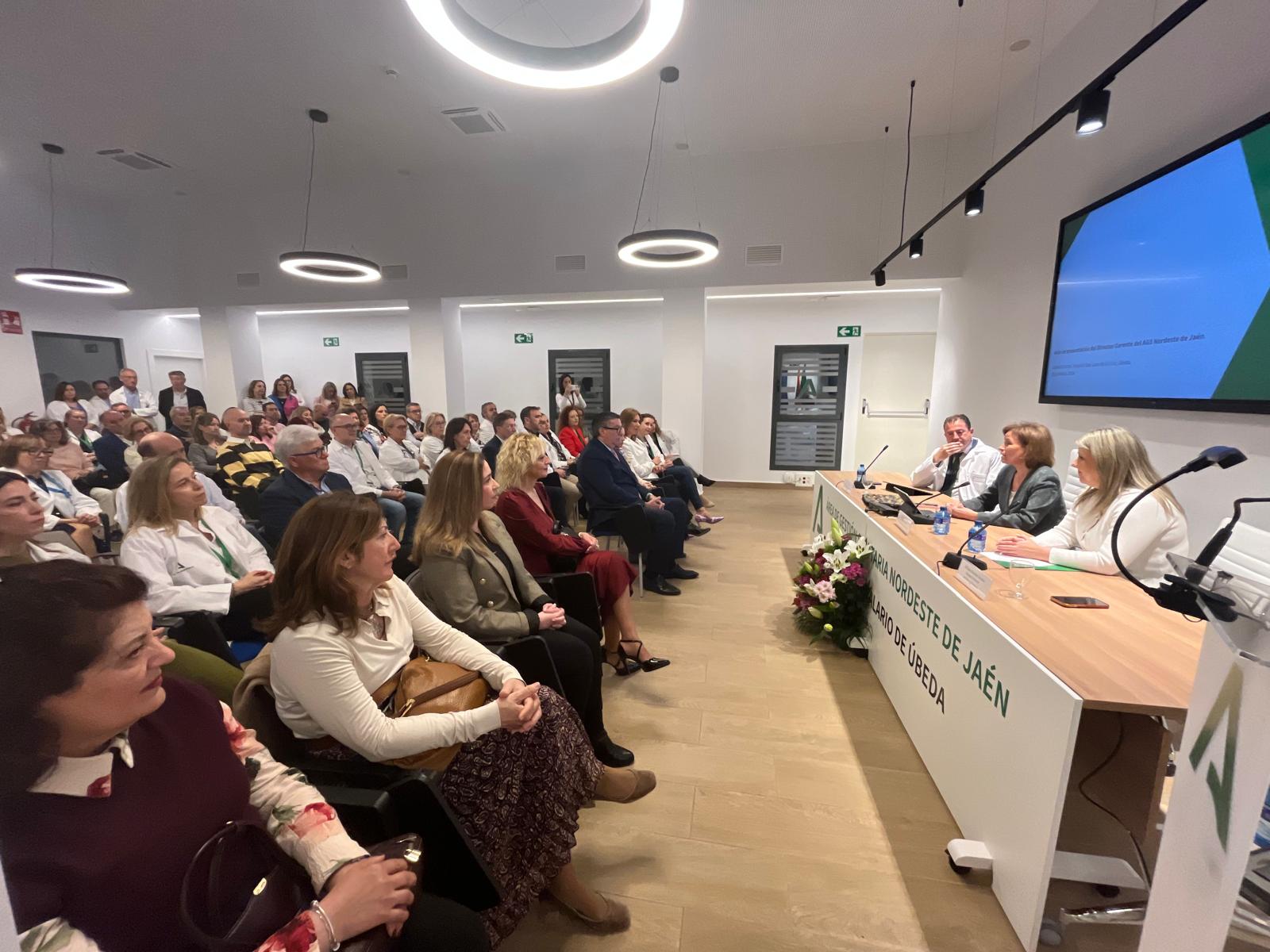 Presentación del nuevo director gerente del Hospital de Úbeda