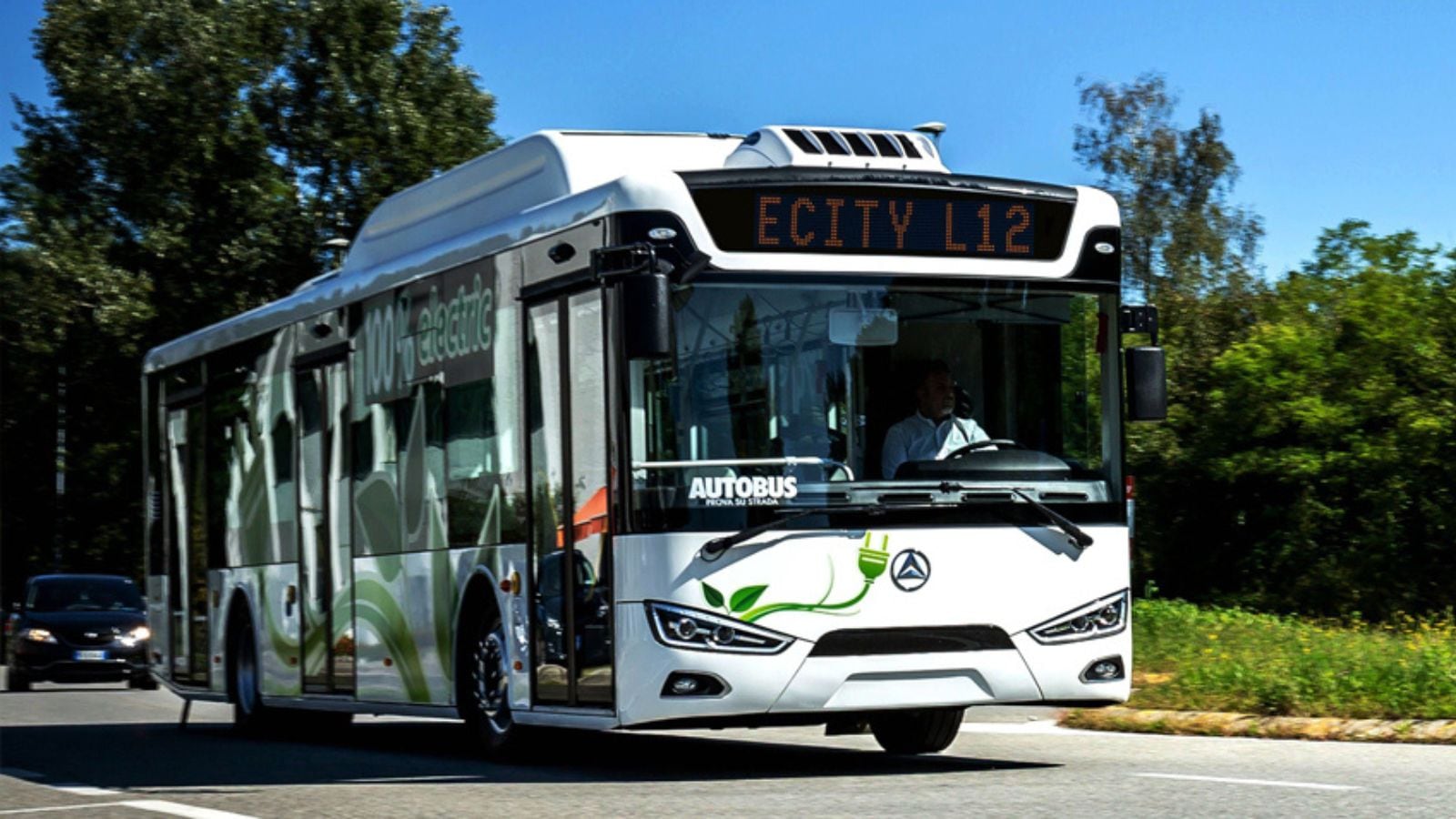 Imagen de archivo del autobús eléctrico del que el Ayuntamiento de Toledo ha adquirido tres unidades