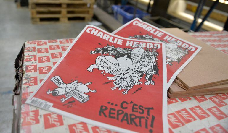 La portada del nuevo número de la revista satírica &#039;Charlie Hebdo&#039;.