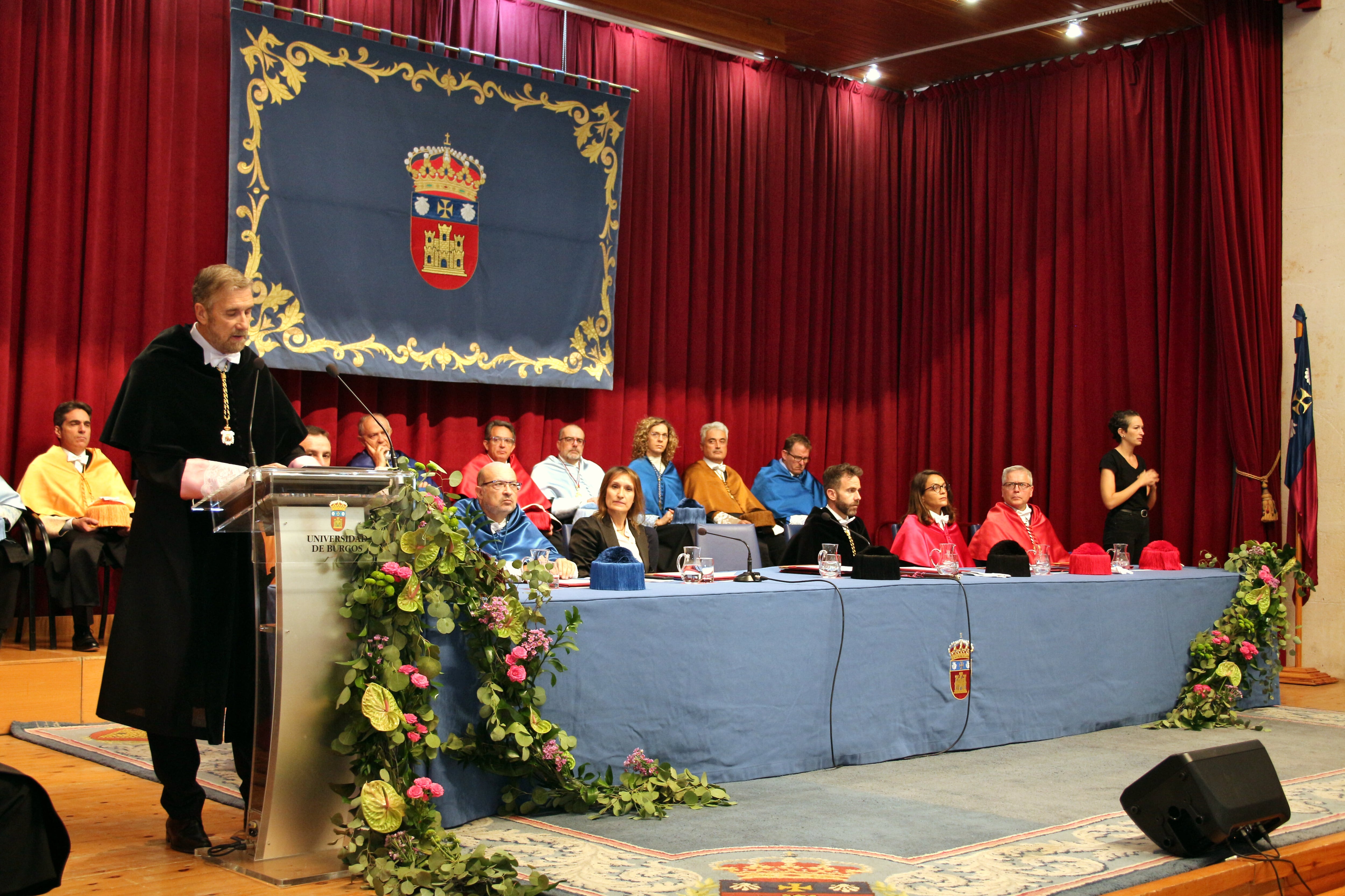 Inauguración del curso 2022-2023 de la UBU