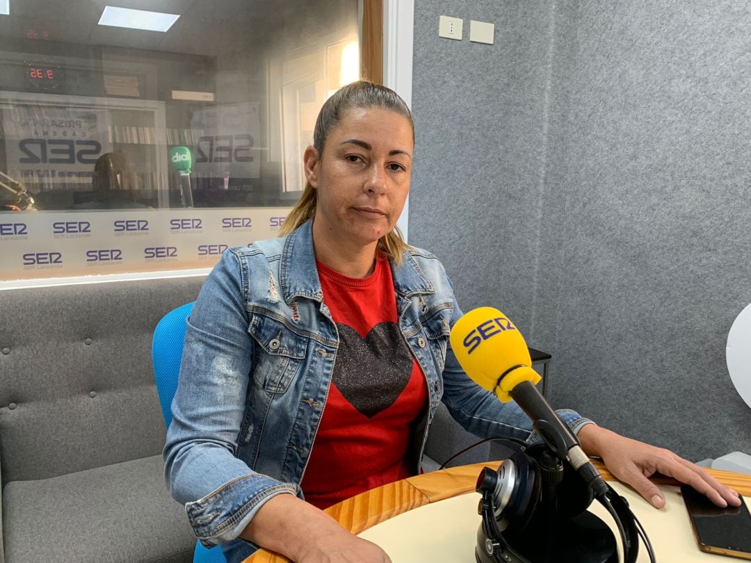 Miriam Barros, portavoz de Podemos en el Cabildo de Lanzarote.