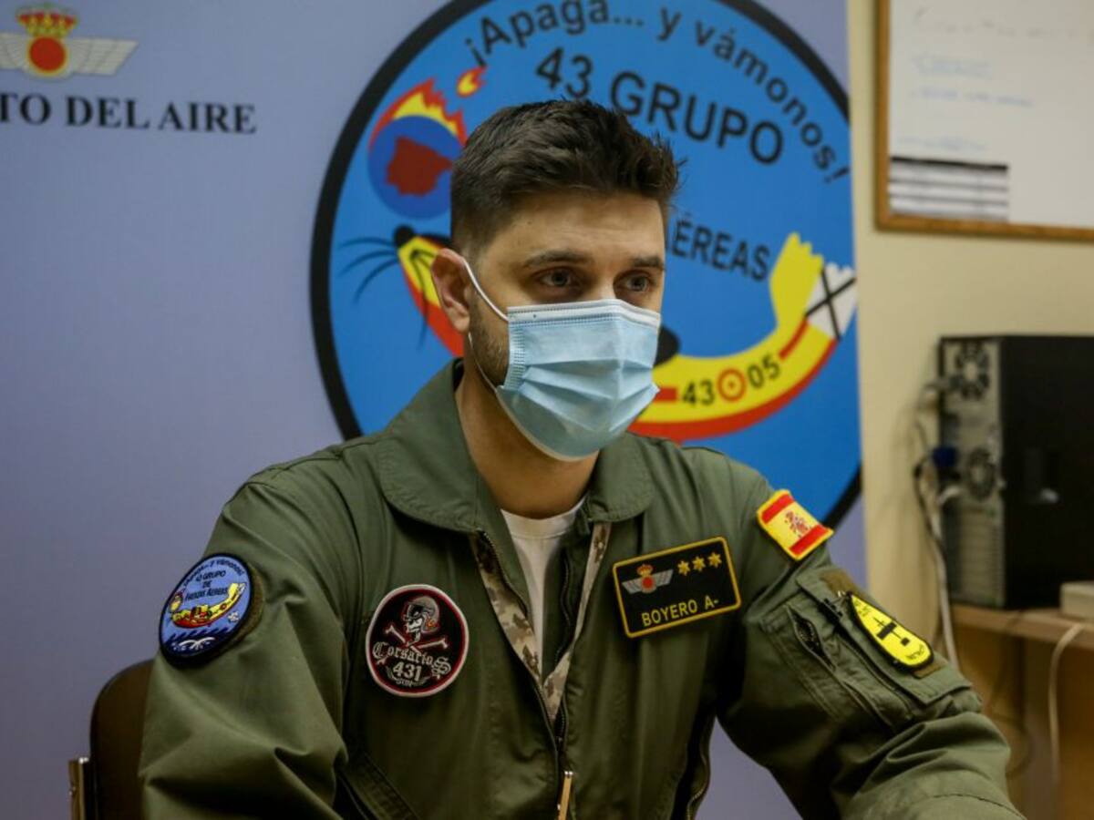 El capitán Reinaldo Bollero: "Los superincendios están sobrepasando las capacidades de los dispositivos de extinción en toda la Cuenca del Mediterráneo"